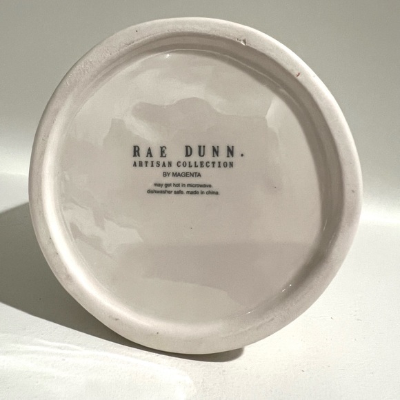 Rae Dunn Eat. Canister Jar w/Lid Magenta Artisan Collection...